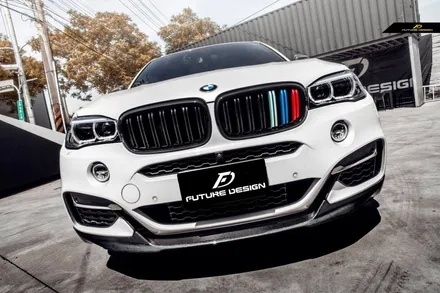BMW X6M F16 F86 X6 프론트립 카본 디퓨져 카본 머플러 사이드미러 사이드스텝 / 경기 고양 일산서구
