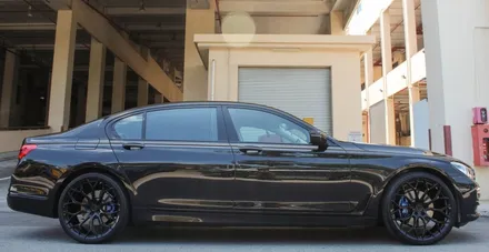 BMW 7시리즈 740 22인치 휠타이어 장착 G11 G12 휠 BMW휠 / 경기 고양 일산서구