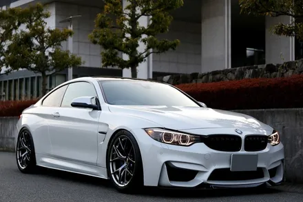 BMW M4 KW 일체형서스펜션 BBS Fi-R 휠 아크라포빅 브레이크 / 경기 고양 일산서구