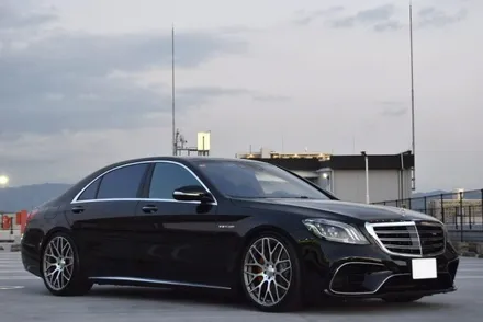 벤츠 S63AMG 21인치 브라부스 휠 타이어 장착 / 경기 고양 일산서구
