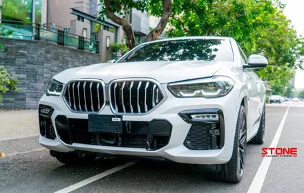BMW X6 가변배기시스템 G06 40i 스톤 가변배기시스템 / 경기 고양 일산서구