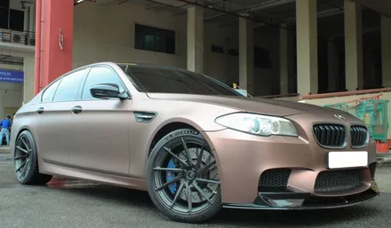 BMW F10 M5 가변배기시스템 20인치 휠타이어 장착 / 경기 고양 일산서구