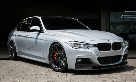BMW F30 330e 19인치 휠타이어 일체형 서스펜션 장착 / 경기 고양 일산서구
