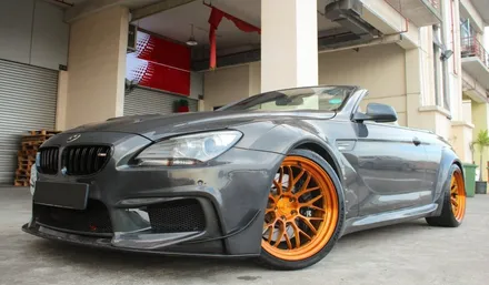bmw M6 휠타이어 가변배기시스템 장착 / 경기 고양 일산서구