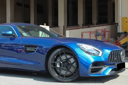 벤츠 AMG GT 20인치 21인치 휠타이어 장착 가변배기시스템 장착 / 경기 고양 일산서구