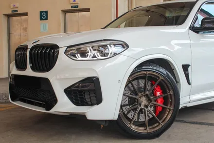 BMW G01 x3 휠 타이어 장착 21인치 BC휠 장착 6P 브레이크 / 경기 고양 일산서구