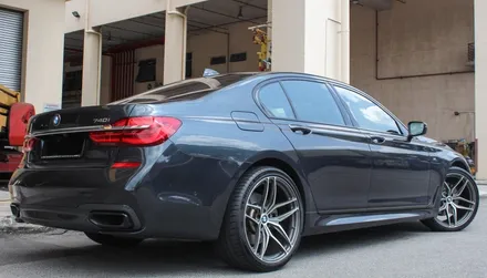 BMW 7시리즈 21인치휠타이어 장착 / 경기 고양 일산서구