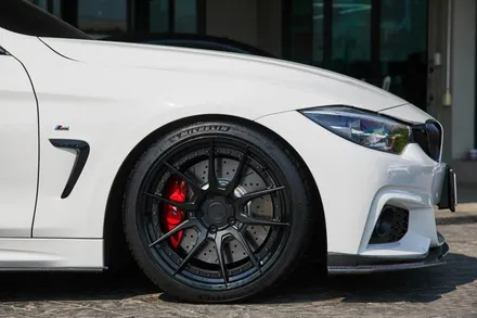 BMW 4시리즈 휠타이어 장착 20인치  F32 430i lci / 경기 고양 일산서구
