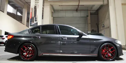 BMW G30 21인치 휠타이어 장착 BMW G30 530i / 경기 고양 일산서구