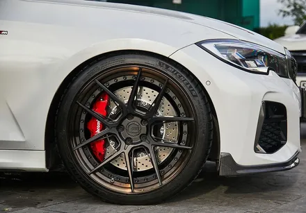 BMW G20 340i 20인치 휠타이어 브레이크 시스템 장착 일체형 서스펜션 장착 / 경기 고양 일산서구