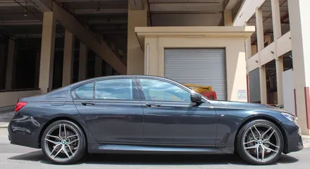 BMW 7시리즈 21인치휠타이어 장착 / 경기 고양 일산서구