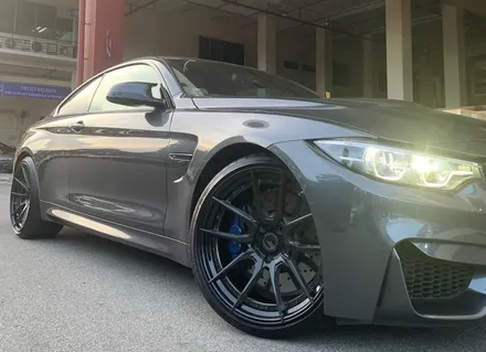 BMW M4 튜닝 휠타이어 다운파이프 다운스프링 흡기파이프 / 경기 고양 일산서구