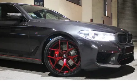 BMW G30 21인치 휠타이어 장착 BMW G30 530i / 경기 고양 일산서구