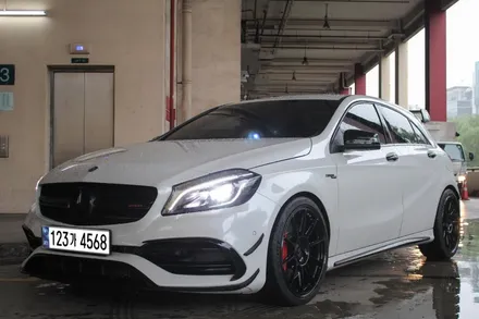 벤츠 W176 A45 AMG 19인치 휠타이어 장착 / 경기 고양 일산서구
