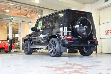 벤츠 G63AMG 23인치휠타이어 장착 G바겐 휠 / 벤츠 / G-클래스(G바겐) / 고양 일산서구