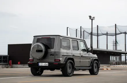 벤츠 G63AMG G바겐 휠 24인치 휠타이어 장착 / 벤츠 / G-클래스(G바겐) / 고양 일산서구