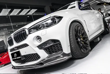 BMW X6M F16 F86 X6 프론트립 카본 디퓨져 카본 머플러 사이드미러 사이드스텝 / 경기 고양 일산서구