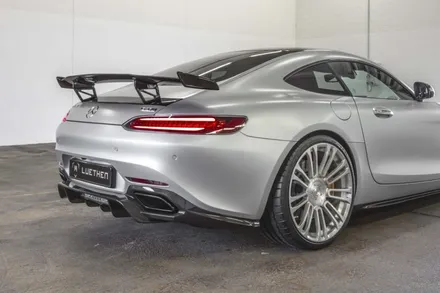 AMG GT GTS 튜닝 프로그램 스포일러 카본 프론트립 사이드스커트 리어디퓨져 휠타이어 카본 패키지 / 경기 고양 일산서구