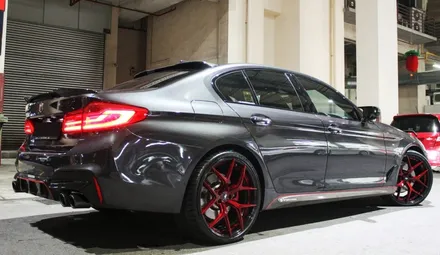 BMW G30 21인치 휠타이어 장착 BMW G30 530i / 경기 고양 일산서구