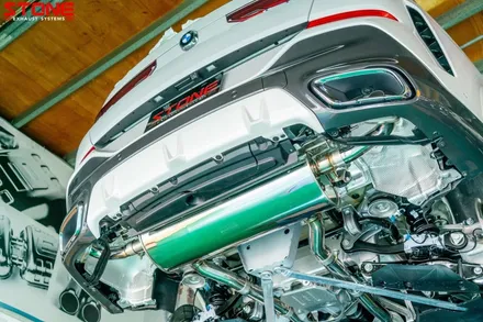 BMW X6 가변배기시스템 G06 40i 스톤 가변배기시스템 / 경기 고양 일산서구