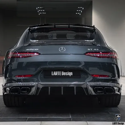 벤츠 AMG GT43 프론트립 사이드 스커트 리어 디퓨져 스포일러 카본 라르테 디자인 카본 패키지 바디킷 / 경기 고양 일산서구