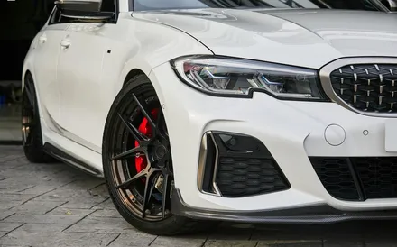 BMW G20 340i 20인치 휠타이어 브레이크 시스템 장착 일체형 서스펜션 장착 / 경기 고양 일산서구