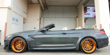 bmw M6 휠타이어 가변배기시스템 장착 / 경기 고양 일산서구