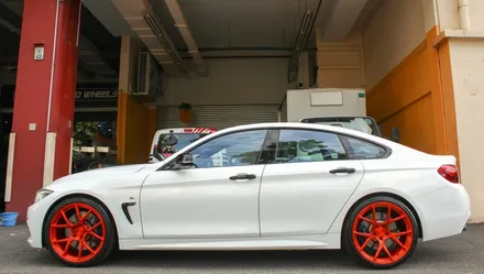 BMW 430i 20인치 휠타이어 장착 BC휠 / 경기 고양 일산서구