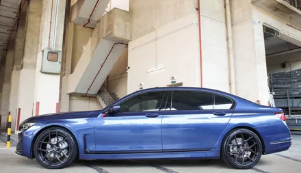 BMW 7시리즈 21인치 G11 G12 LCI 휠타이어 장착 / 경기 고양 일산서구