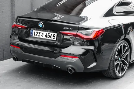 BMW G22 430i 가변배기시스템 카본 에어로파츠 프론트립 사이드스커트 / 경기 고양 일산서구