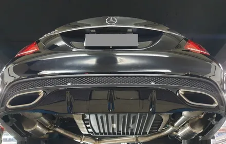 벤츠 W205 C300 VVS 가변배기시스템 / 경기 고양 일산서구