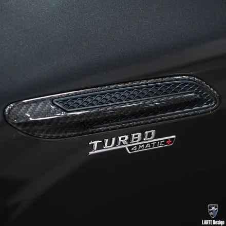 벤츠 AMG GT43 프론트립 사이드 스커트 리어 디퓨져 스포일러 카본 라르테 디자인 카본 패키지 바디킷 / 경기 고양 일산서구