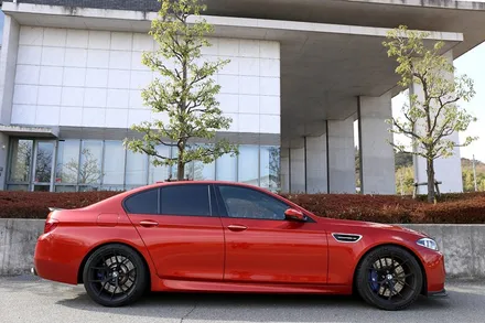 BMW M5 휠타이어 20인치 장착 KW 일체형서스펜션 장착 / 경기 고양 일산서구