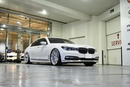BMW G12 750li 22인치 휠타이어 장착 / 경기 고양 일산서구