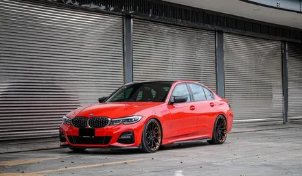 BMW G20 330i 20인치 휠타이어 가변배기시스템 M퍼포먼스 카본패키지 / 경기 고양 일산서구