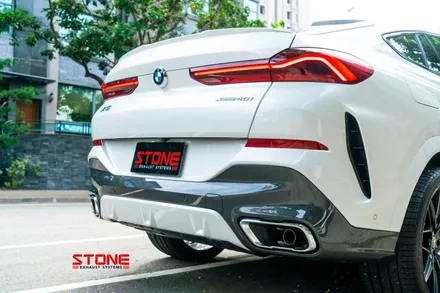BMW X6 가변배기시스템 G06 40i 스톤 가변배기시스템 / 경기 고양 일산서구