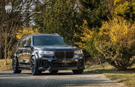 BMW X7 루마디자인 휠타이어 바디킷 프론트립 휀다 트렁크 스포일러 24인치 휠타이어 장착  카본 사이드미러 / 경기 고양 일산서구
