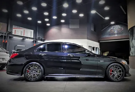 벤츠 C43AMG 20인치 휠타이어 아미트릭스 가변배기시스템 프론트립 리어 디퓨져 / 경기 고양 일산서구