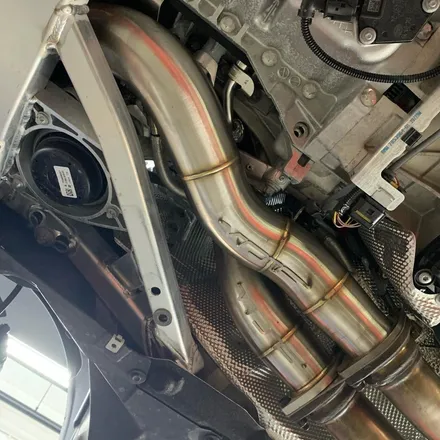 BMW M4 튜닝 휠타이어 다운파이프 다운스프링 흡기파이프 / 경기 고양 일산서구