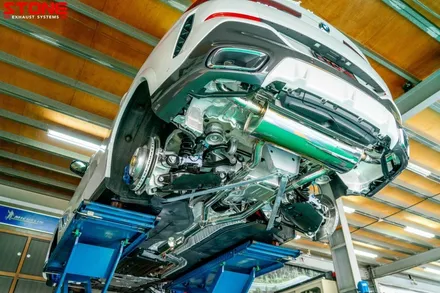 BMW X6 가변배기시스템 G06 40i 스톤 가변배기시스템 / 경기 고양 일산서구