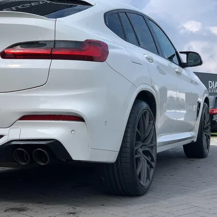BMW X4M 21인치 휠타이어 장착 F98 x4M 가변배기시스템 장착  21인치 휠타이어 장착 / 경기 고양 일산서구
