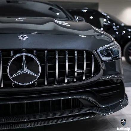 벤츠 AMG GT43 프론트립 사이드 스커트 리어 디퓨져 스포일러 카본 라르테 디자인 카본 패키지 바디킷 / 경기 고양 일산서구