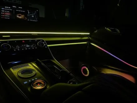 사천에서 오신 제네시스 Gv80 뿜뿌오셔서 에이비클 무빙엠비언트 v4로 장착해버린 고객님 / 진주, 창원