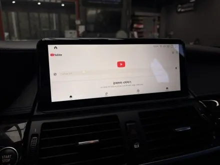 진주 BMW X6 (E71) 안드로이드 올인원 10.25인치 내비게이션 장착 후기 / 진주, 창원