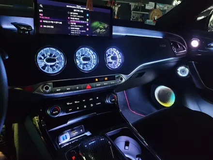 진주 기아 스팅어 마이스터  카식스 에이비클 무빙 엠비언트 1호차 시공 실내 튜닝 영상 리뷰 / 진주, 창원