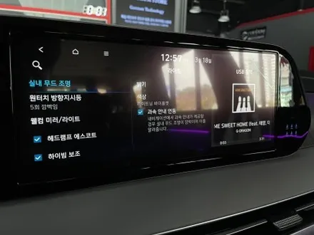 진주 엠비언트 더뉴팰리세이드 에이비클 엠비언트 v4 도어스팟 램프 추가장착으로 더욱더 고급스럽게 / 진주, 창원