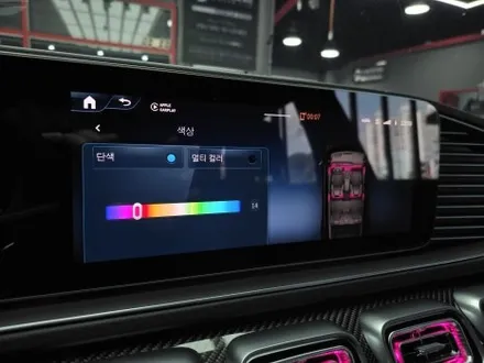진주 레트로핏 벤츠gle 53amg 실내 송풍구.부메스터.미드커버 엠비언트 실내 구경하기 / 진주, 창원