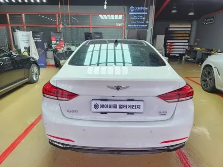 진주 제네시스dh 전동트렁크 튜닝 전방카메라 cmt순정모니터 연동.핸들교체 / 진주, 창원