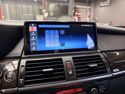진주 BMW X6 (E71) 안드로이드 올인원 10.25인치 내비게이션 장착 후기 / 진주, 창원