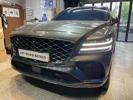 사천에서 오신 제네시스 Gv80 뿜뿌오셔서 에이비클 무빙엠비언트 v4로 장착해버린 고객님 / 진주, 창원